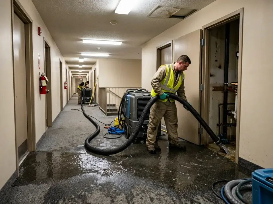 multi-unit-apartment-hallway-f-005 — frequently asked questions, Emergency Burst Pipe Water Extraction & Removal in El Lago,…